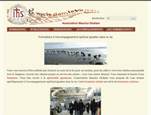Tablet Screenshot of mauricegiuliani.fr